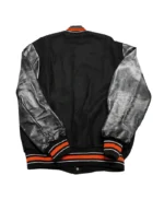 Detroit Tigers Black Letterman Jacket