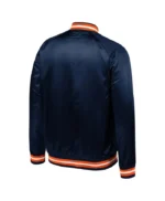 Detroit Tigers Lightweight Navy Satin Jacket