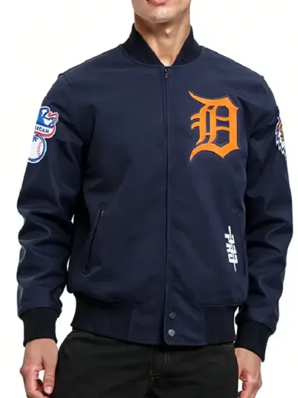 Detroit Tigers Living Large Twill Jacket