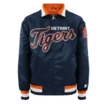 Detroit Tigers Script Navy Jacket
