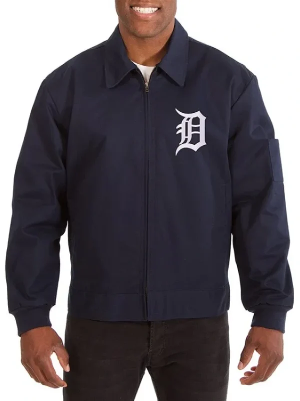 Detroit Tigers Workwear Navy Jacket