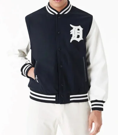Detroit Tigers World Series 1984 Navy Varsity Jacket