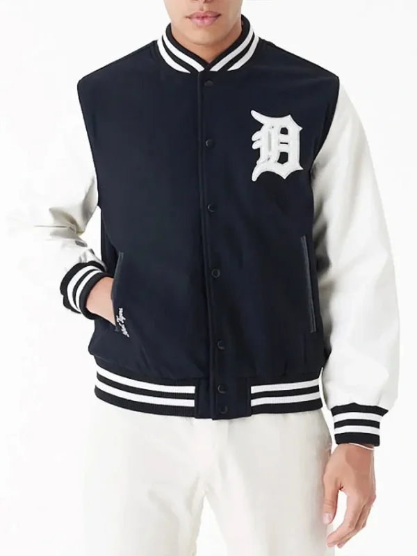Detroit Tigers World Series 1984 Navy Varsity Jacket