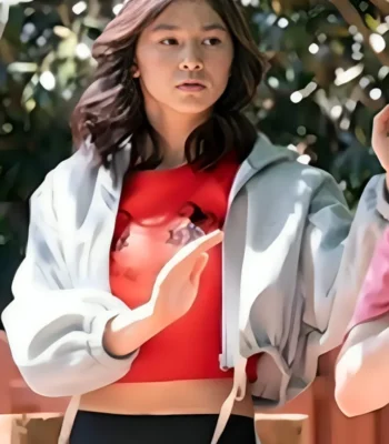 Devon Lee Cobra Kai S06 Cropped Track Jacket