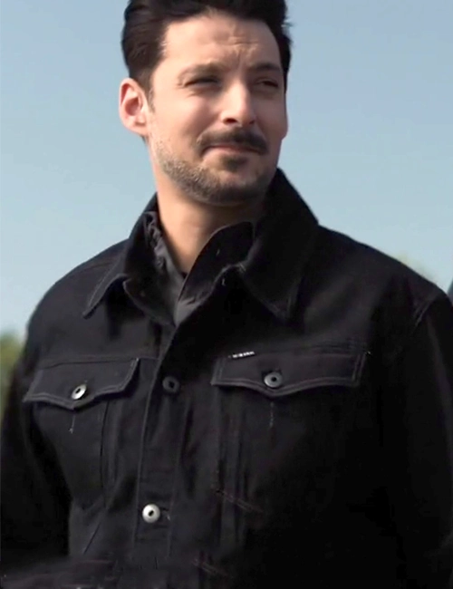 Dhan Rana Found S02 Black Tracker Jacket Dhan Rana Found S02 Black Tracker Jacket