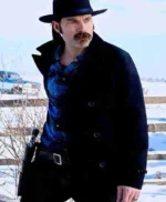 Doc Holliday Wynonna Earp Black Pea Coat