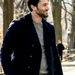 Dr. Max Goodwin New Amsterdam Black Peacoat