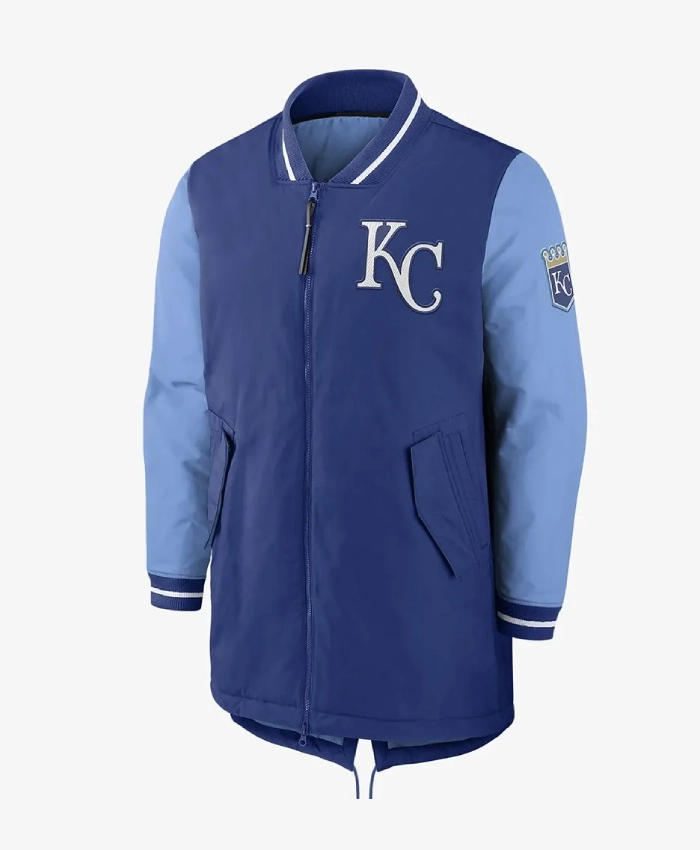 Dugout Kansas City Royals Blue Jacket Dugout Kansas City Royals Blue Jacket