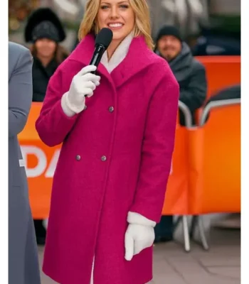 Dylan Dreyer The Today Show Pink Coat
