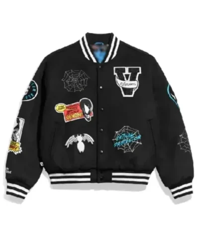 Eddie Brock Venom Varsity Jacket