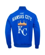 Kansas City Royals Current Logo Game Day Off-white/Royal Jacket