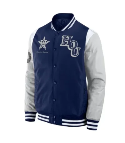 Elements Elite Houston Astros Navy Jacket