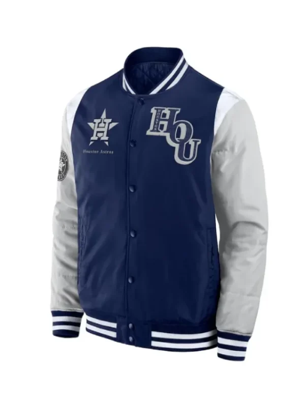 Elements Elite Houston Astros Navy Jacket