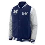 Elements Elite Michigan Wolverines Navy Jacket