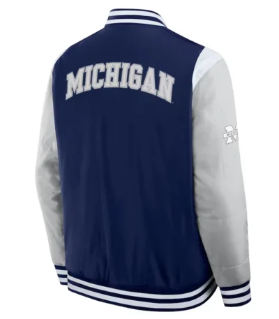 Elements Elite Michigan Wolverines Navy Jacket