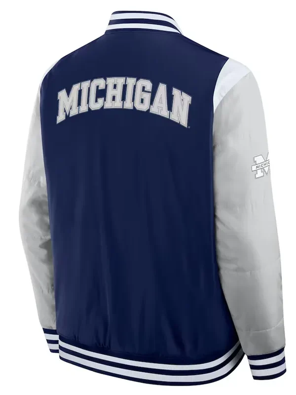 Elements Elite Michigan Wolverines Navy Jacket