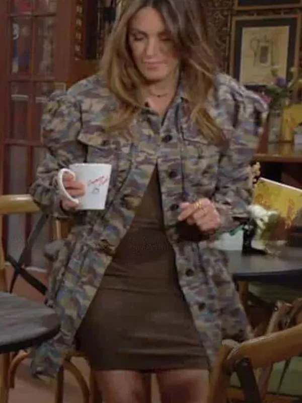 Elizabeth Hendrickson The Young and The Restless Camouflage Jacket