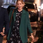 Elizabeth Lail You Green Trench Coat