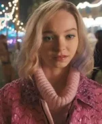 Wednesday 2022 Enid Sinclair Pink Bubble Wrap Jacket