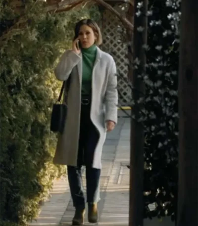 Erin Krakow The Wedding Cottage Wool Trench Coat