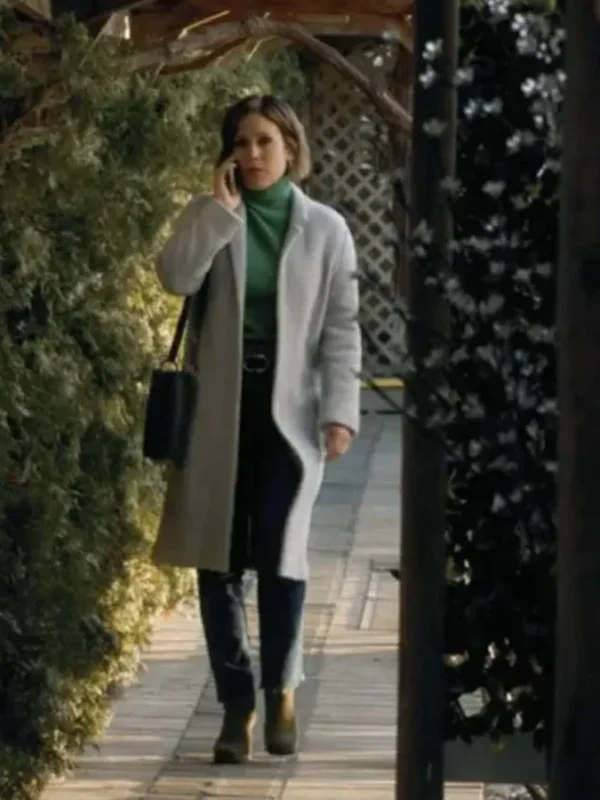 Erin Krakow The Wedding Cottage Wool Trench Coat