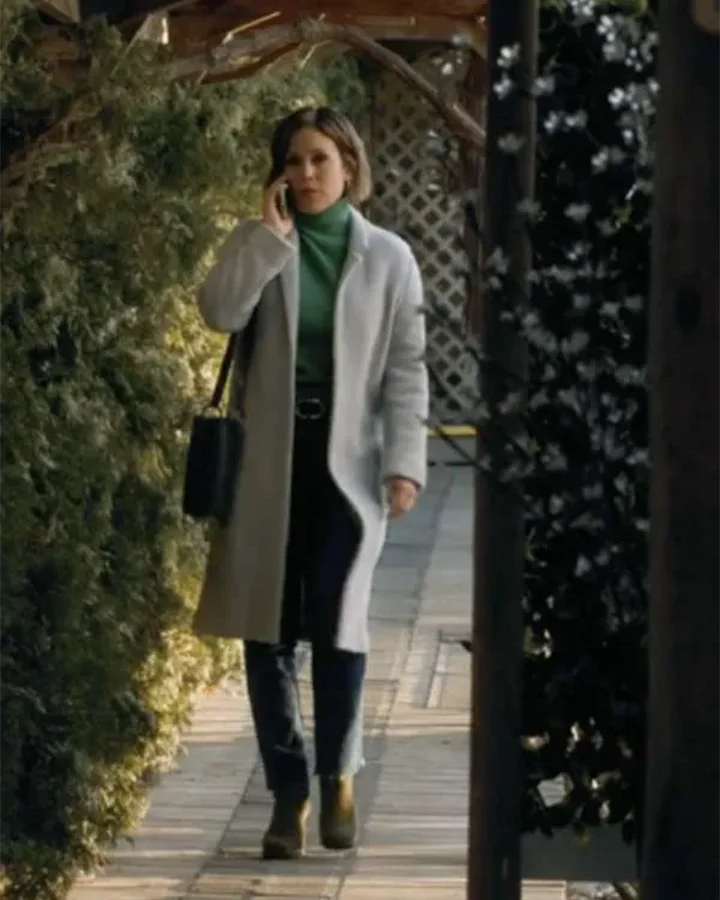 Erin Krakow The Wedding Cottage Wool Trench Coat Erin Krakow The Wedding Cottage Wool Trench Coat