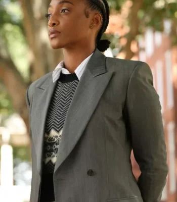 Faith Mitchell Will Trent TV Series Grey Blazer