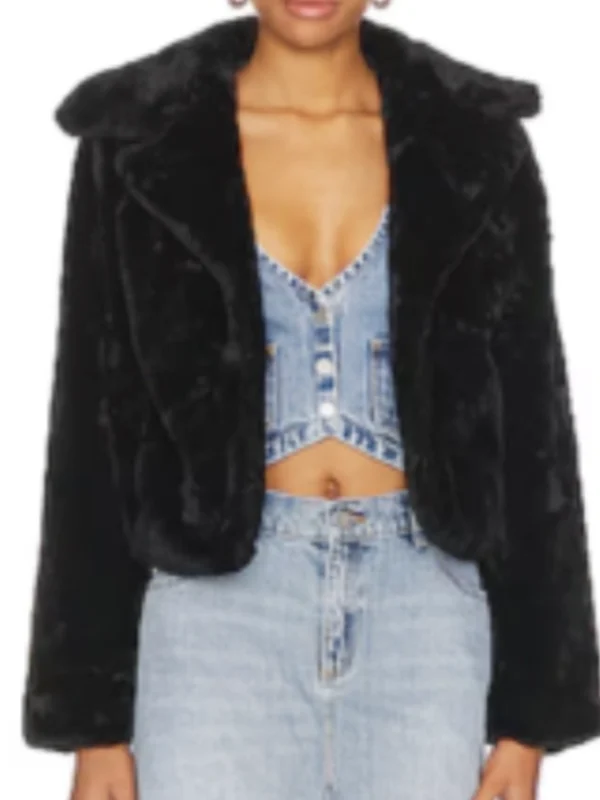 Faith Newman The Young And The Restless Fur Jacket