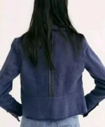 Faith Newman The Young and The Restless Blue Jacket