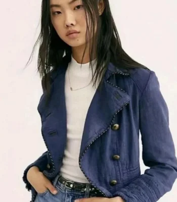 Faith Newman The Young and The Restless Blue Jacket