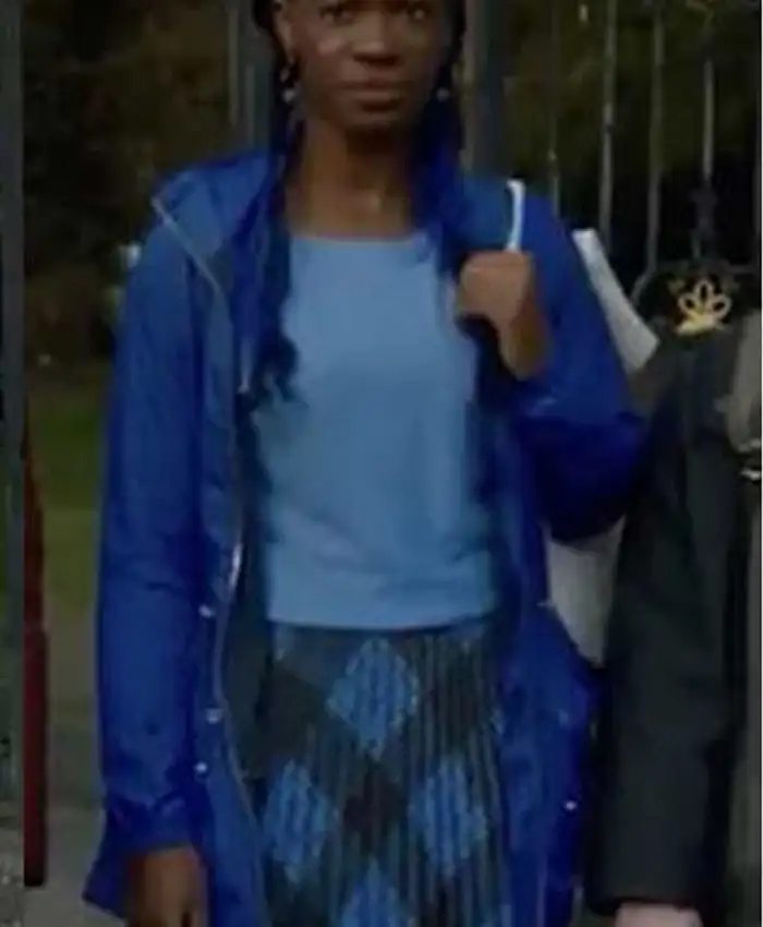Fate The Winx Saga Aisha Hooded Blue Jacket Fate The Winx Saga Aisha Hooded Blue Jacket