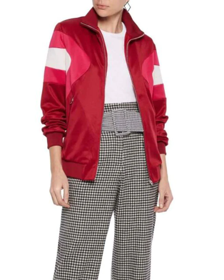 Fate The Winx Saga Aisha Red Bomber Jacket Fate The Winx Saga Aisha Red Bomber Jacket
