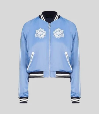 Fate The Winx Saga Aisha Tiger Blue Bomber Jacket