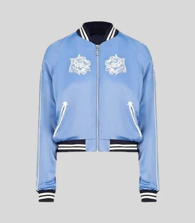 Fate The Winx Saga Aisha Tiger Blue Bomber Jacket