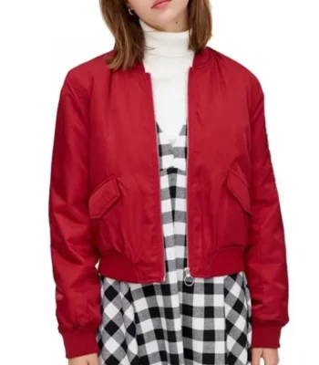 Fate The Winx Saga Musa Bomber Red Jacket