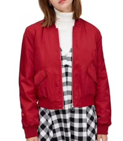Fate The Winx Saga Musa Bomber Red Jacket