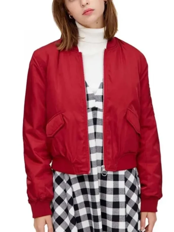 Fate The Winx Saga Musa Bomber Red Jacket