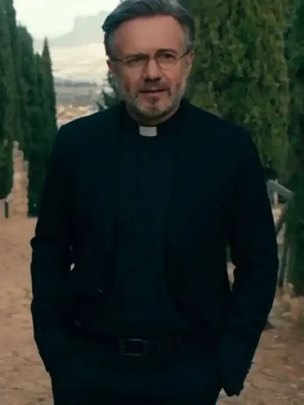 Father Vincent Warrior Nun (Series 2020) S01 Black Blazer