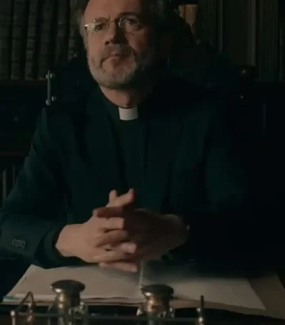 Father Vincent Warrior Nun (Series 2020) S01 Black Blazer