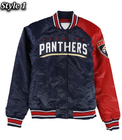 Florida Panthers Hometown Varsity Satin Jacket
