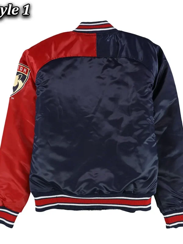 Florida Panthers Hometown Varsity Satin Jacket