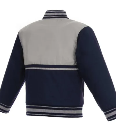 Florida Panthers Youth Poly-Twill Navy and Gray Jacket