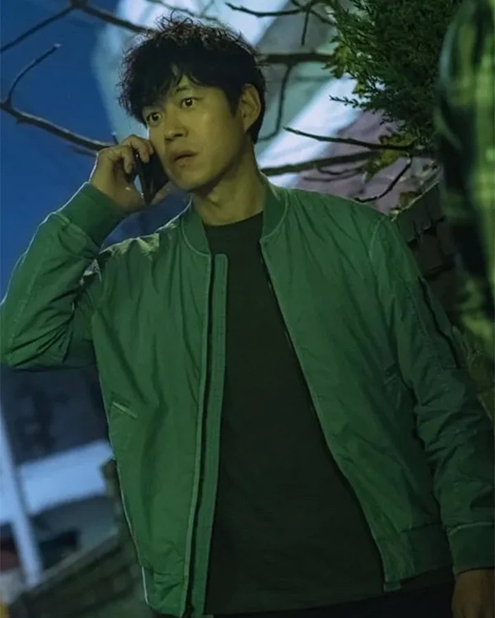 Ga Mo Tak The Uncanny Counter Green Jacket Ga Mo Tak The Uncanny Counter Green Jacket