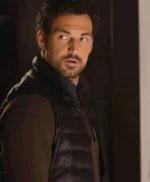 Giacomo Gianniotti Wild Cards S02 Black Puffer Vest