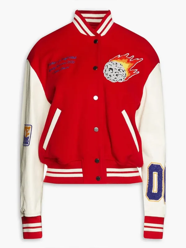 Gigi Hadid Meteor Shower Varsity Jacket