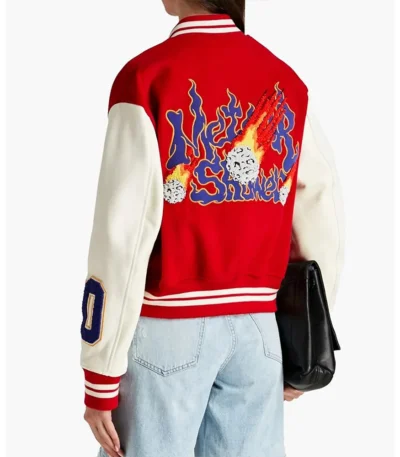 Gigi Hadid Meteor Shower Varsity Jacket