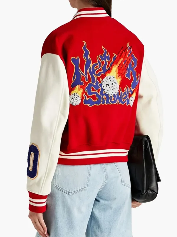 Gigi Hadid Meteor Shower Varsity Jacket