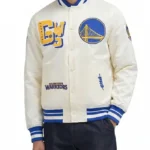 Golden State Warriors Best of Rib Satin Jacket