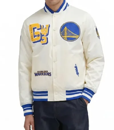 Golden State Warriors Best of Rib Satin Jacket