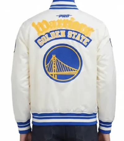 Golden State Warriors Best of Rib Satin Jacket